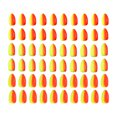 thumbnail image 1 of Uxcell 3 Size Floats Fishing, Oval Foam Floats Fishing Rig for Fly Fishing Strike Indicators, Yellow Red 60Pcs, 1 of 6