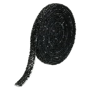 3 Yards Crystal Rhinestone Ribbon Bling Ribbon Wrap Sparkling ...