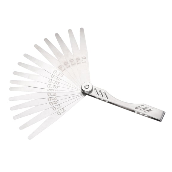 Uxcell 3 in 1 Flexible Pry Opening Tool Stainless Steel 0.2mm Repair Tool for LCD Screen Mobile Phone Repair Silver