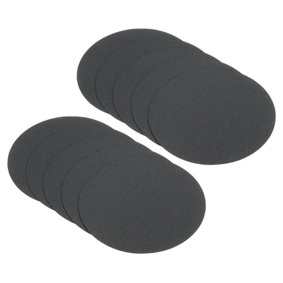 Uxcell 3-inch Round Cardboard Paper, 50 Pcs Blank Disc Circles Slices for Party Decorations DIY Craft, Black