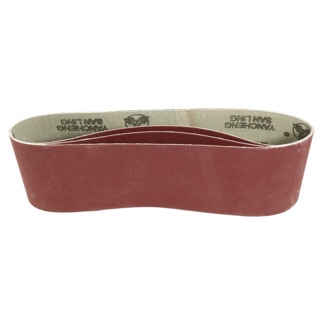 Uxcell 3" x 21" 320 Grit Lapped Joint Aluminum Oxide Sanding Belts 3