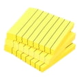 thumbnail image 1 of Uxcell 3" x 3" Lined Sticky Notes, Fluorescent Colored Self-Stick Note Pads 100 Sheets/Pad, Yellow, 3 Pack, 1 of 5