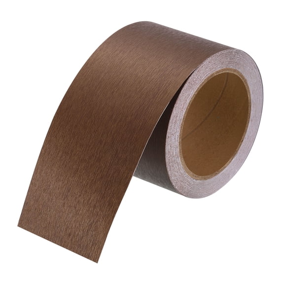 Uxcell 3" x 39ft Mirror Border Peel and Stick Wood Grain Tape, Bronze Gold