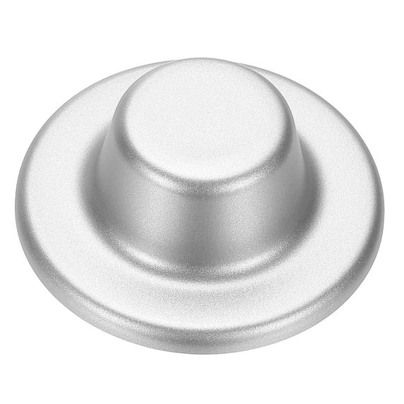 Uxcell Pipe Wall Covers, ABS Self-Adhesive Reserved Wall Hole Plugs Round Shower Pipe Caps for Bathroom Kitchen Silver