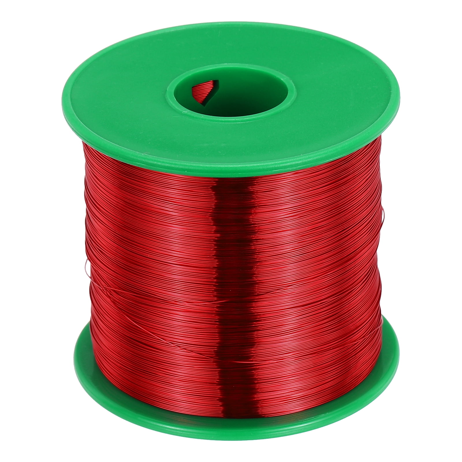 Uxcell 30 AWG Magnet Wire, 30 Gauge Enameled Copper Wire, 1 lb Magnetic Coil Wire for Transformer, Motor, Electric, 155C(311F)