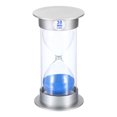 thumbnail image 1 of Uxcell 30 Minute Sand Timer, Sandy Clock, Count Down Sand Glass, Blue Sands, 1 of 5