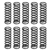 Uxcell 30 pack Compression Spring, 10mm OD, 1.2mm Wire Size, 30mm Free Length, Spring Steel Construction Extended Mechanical Compression Springs for Shop and Home Repairs, Black