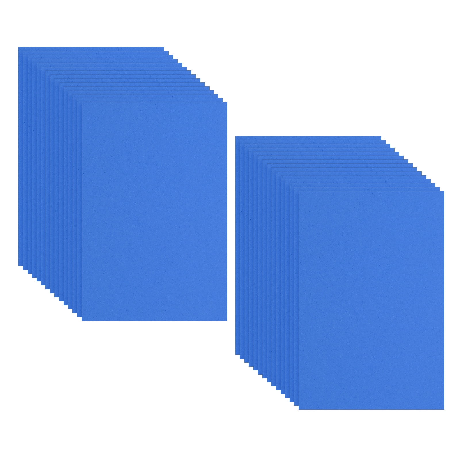Uxcell 30 Pack EVA Foam Sheets, 12" x 8" 2mm Thick Foam Sheets Crafts Foam Paper, Dark Blue