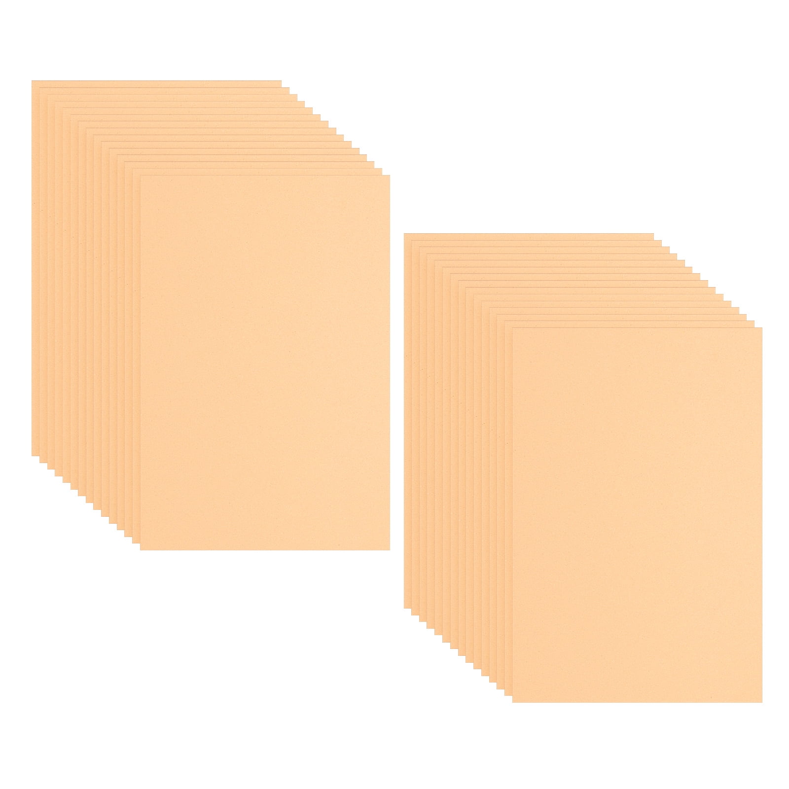 Uxcell 30 Pack EVA Foam Sheets, 12" x 8" 2mm Thick Foam Sheets Crafts Foam Paper, Skin Color