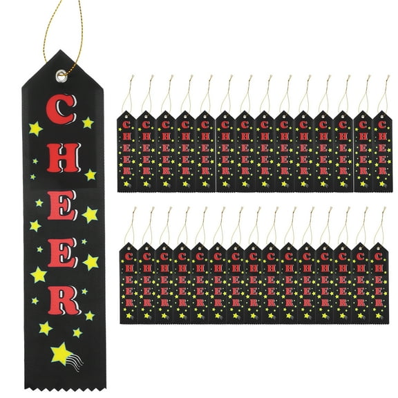 Award Ribbons, CHEER Participation Ribbons Soccer Medal Ribbons Bulk Winner Recognition Ribbons 30