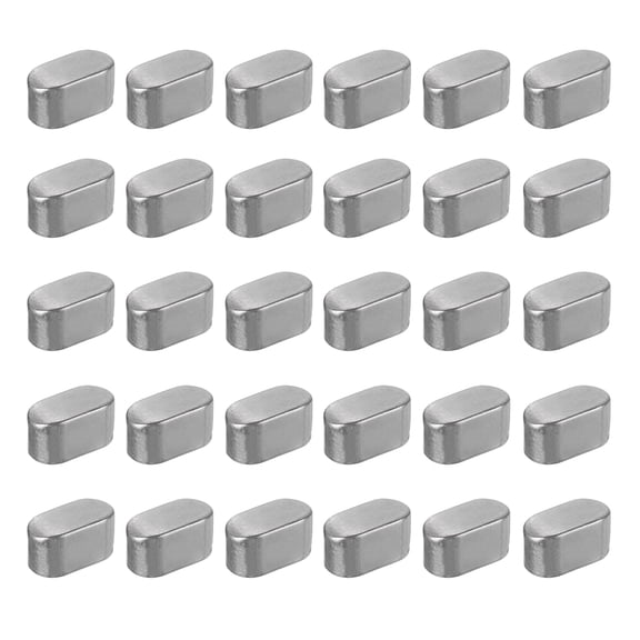 Uxcell 30 Pcs Round Ended Feather Key Carbon Steel Drive Shaft Parallel Keys Keyway Stock Assortment 0.31 x 0.24 x 0.24"