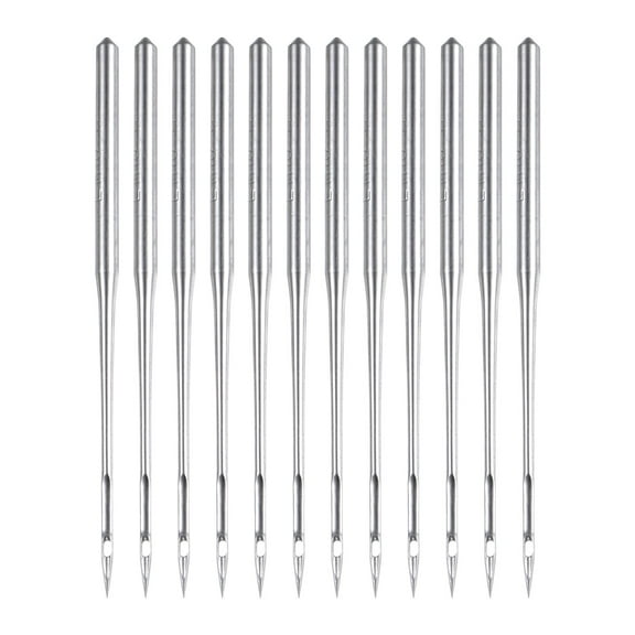 Uxcell 30 Pcs Sewing Machine Needles Size 75/11 Universal Regular Point Machine Needles for Craft DIY Household Sewing