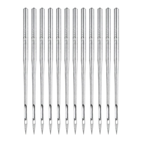 Uxcell 30 Pcs Sewing Machine Needles Size 90/14 Universal Regular Point Machine Needles for Craft DIY Household Sewing