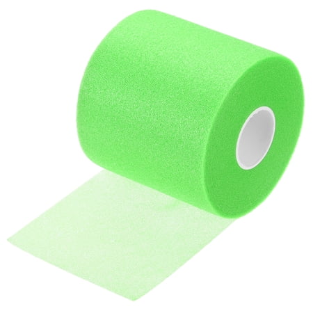 Uxcell 30 Yard PE Tennis Badminton Racket Grip Cushion Wrap Tape Backing Film, Green