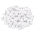 thumbnail image 1 of Uxcell 300 Pack Wood Blocks for Crafts, 1cm Unfinished Wood Cube Solid Wooden Blank Square Block for DIY Craft Projects Personalized Gifts, White, 1 of 6