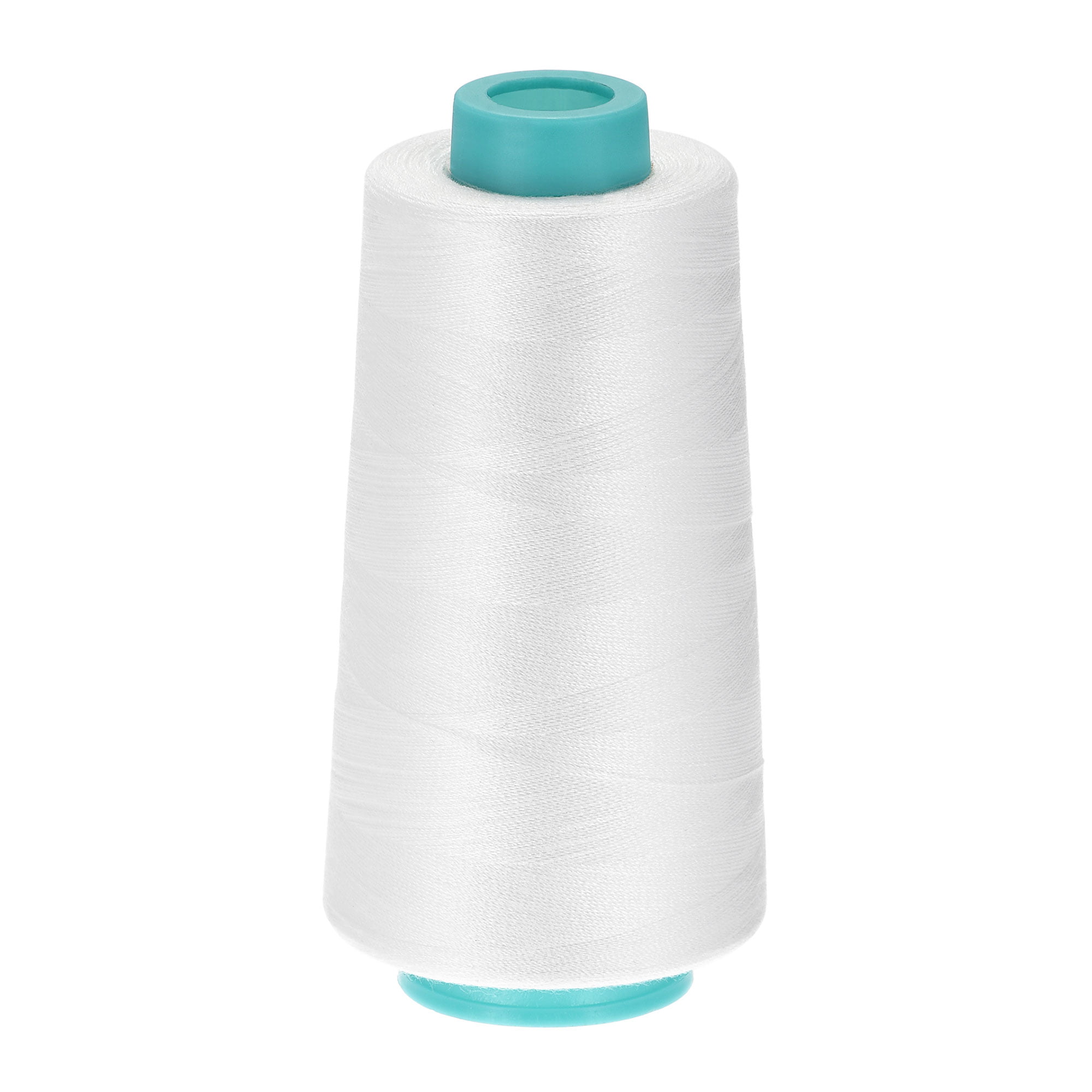Uxcell 3000 Yards 40S/2 All-Purpose Polyester Sewing Thread (White)