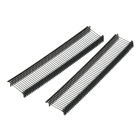 Uxcell 3000pcs Standard Tag Gun Fasteners 0.6x0.3 Inch Black Garment Tags Barbs Attachments