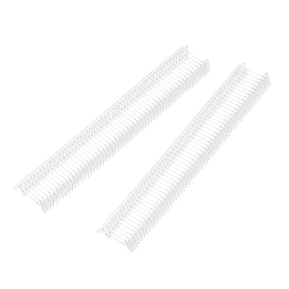Uxcell 3000Pcs Standard Tag Gun Fasteners 0.7x0.3" Transparent Garment Tag Barbs Attachments