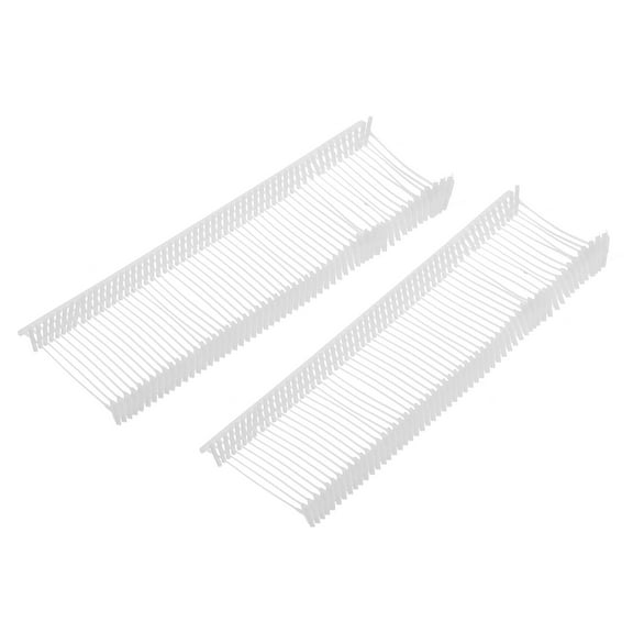 Uxcell 3000Pcs Standard Tag Gun Fasteners 1x0.3" White Garment Tags Barbs Attachments