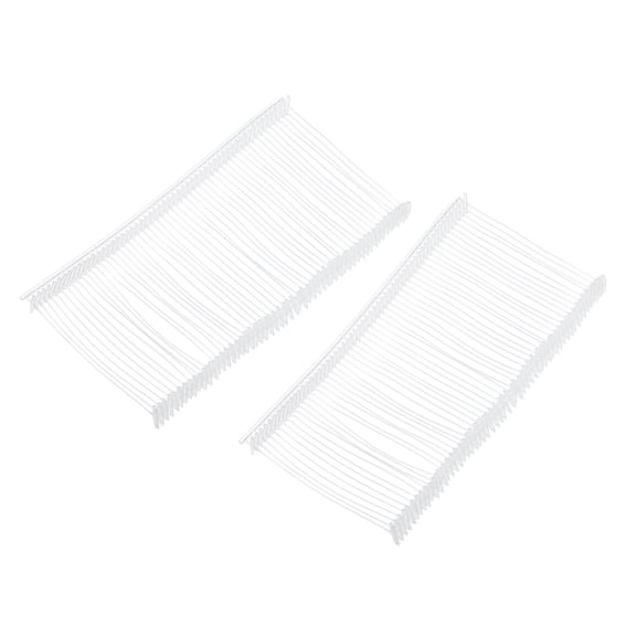 Uxcell 3000Pcs Standard Tag Gun Fasteners 2.2x0.3" Transparent Garment Tag Barbs Attachments