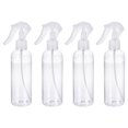thumbnail image 1 of Uxcell 300ml Spray Bottles Refillable Mist Sprayer Plastic Clear 4 Pack, 1 of 4