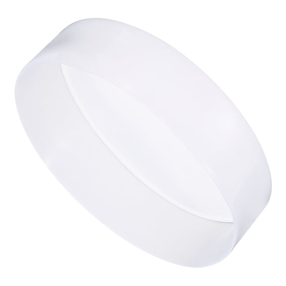 Uxcell 300mm (11 13/16") ID x 80mm (3 1/8") H Rubber End Caps, Pipe & Fence Post Protectors Flexible Vinyl End Caps for Industrial Pipes, Metal Tubing, Outdoor Fencing, Clear, 80mm Height