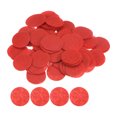 thumbnail image 1 of Uxcell 300pack Round Felt Circles, 30mm 1-1/4" Craft Felt Pads Non-Woven Fabric Pad for DIY Sewing Red, 1 of 5