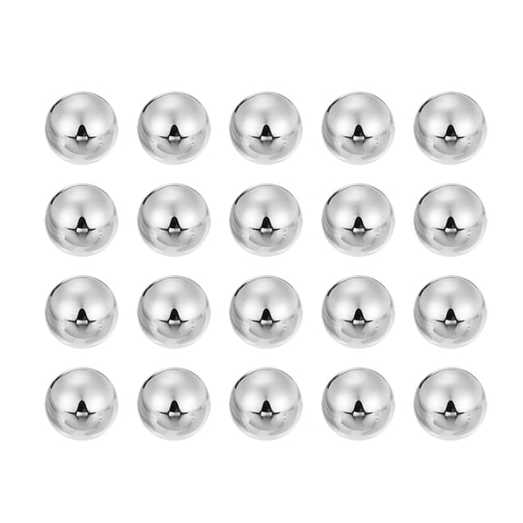 Uxcell 300pcs Precision Balls 6mm Diameter G10 Solid Chrome Steel Bearing Balls for Ball Bearing, Machinery, Automotive, and DIY
