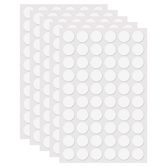 Uxcell 300pcs Sticky Tack for Wall Hanging, Removable Adhesive Poster Putty, Double-Side Mounting Putty for Hanging Pictures and Museum Art (15mm)