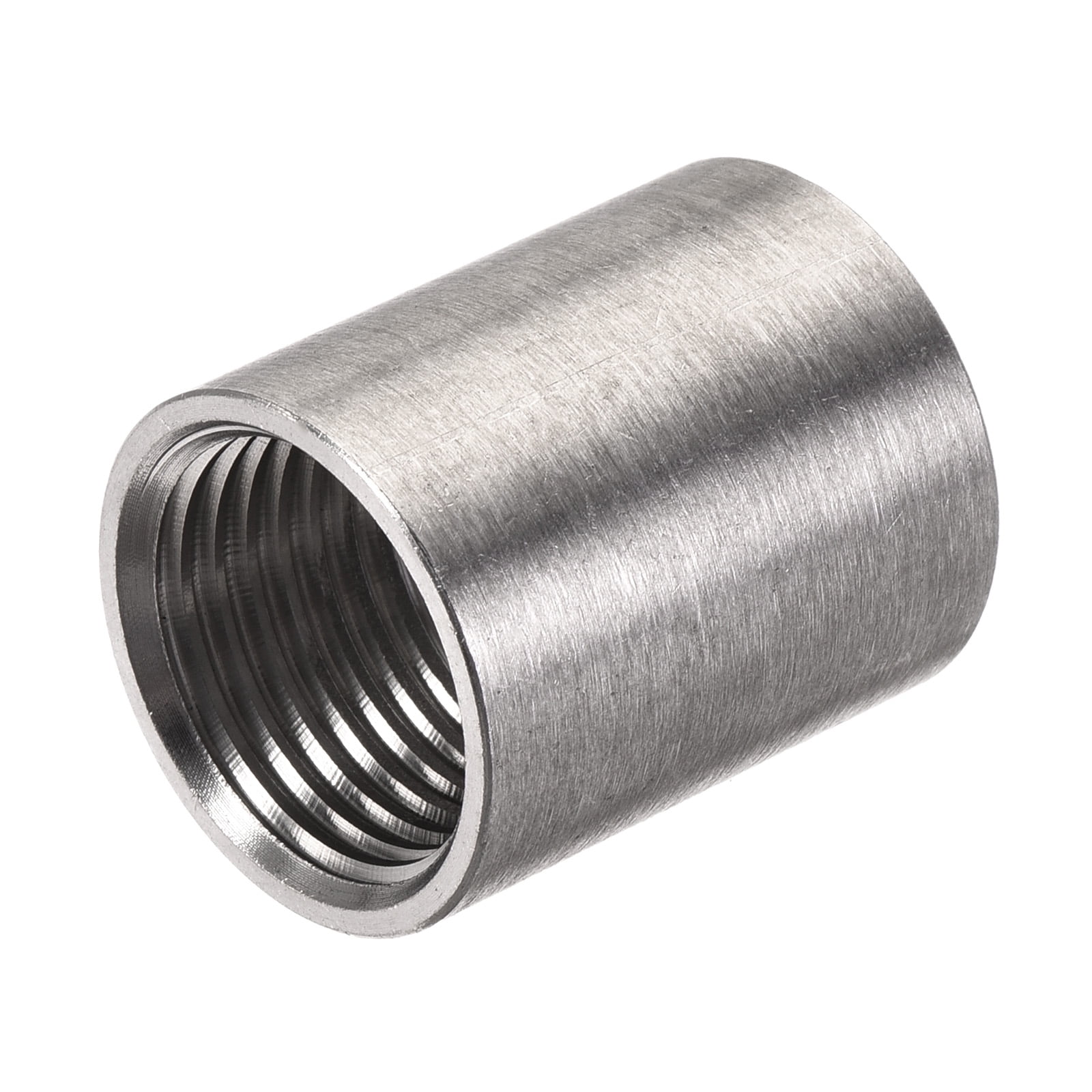 Uxcell 304 Stainless Steel 3mm Thickness 1/2 NPT Female Half Threaded