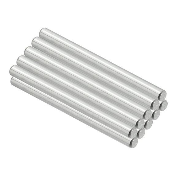 Uxcell 304 Stainless Steel Dowel Pin 3x40 mm, Metal Shelf Peg Support Shelves, 10 Pack