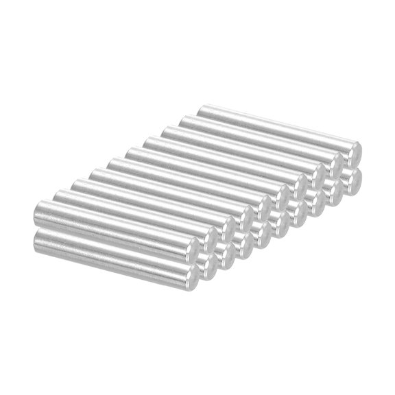 Uxcell 20Pcs 304 Stainless Steel Dowel Pins 6x40 mm Metal Shelf Pegs