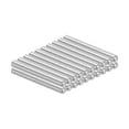 thumbnail image 1 of Uxcell 304 Stainless Steel Dowel Pins, Round Head Flat Chamfered End Metal Dowel Pins for Furniture 20 3x28 mm, 1 of 7