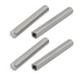 thumbnail image 1 of Uxcell 304 Stainless Steel M4 Female Thread 6mm x 45mm Cylindrical Dowel Pin 4pcs, 1 of 2
