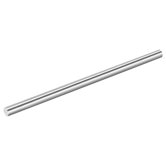 Uxcell 304 Stainless Steel Rods, 20mm x 407mm Metal Solid Shaft Round Rod Lathe Bar Stock for Model Plane Cars Ship DIY Craft Metal Working