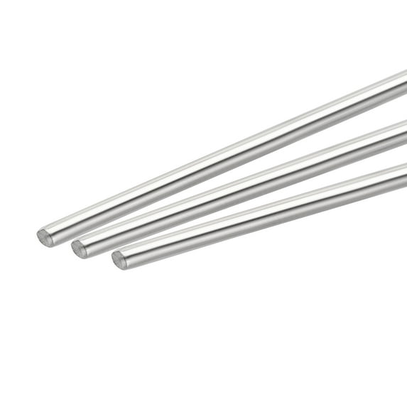 Uxcell 304 Stainless Steel Round Rods, 1.5mm x 200mm for DIY Craft Model Car 20 pack