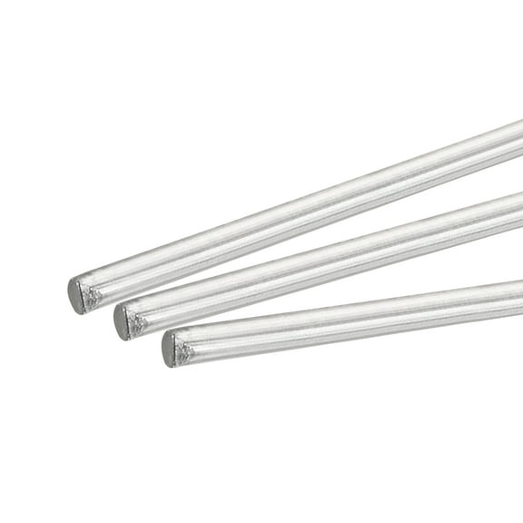 Uxcell 304 Stainless Steel Round Rods, 1mm x 200mm for DIY Craft Model Car 20 pack