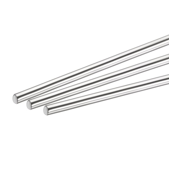 Uxcell 304 Stainless Steel Round Rods, 2mm x 200mm for DIY Craft Model Car 20 pack