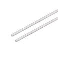 thumbnail image 1 of Uxcell 304 Stainless Steel Round Rods 4mm x 400mm for DIY Craft, 2 Pack, 1 of 6