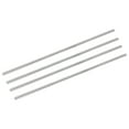 thumbnail image 1 of Uxcell 304 Stainless Steel Round Rods 6mm x 300mm for DIY Craft, 4Pcs, 1 of 5