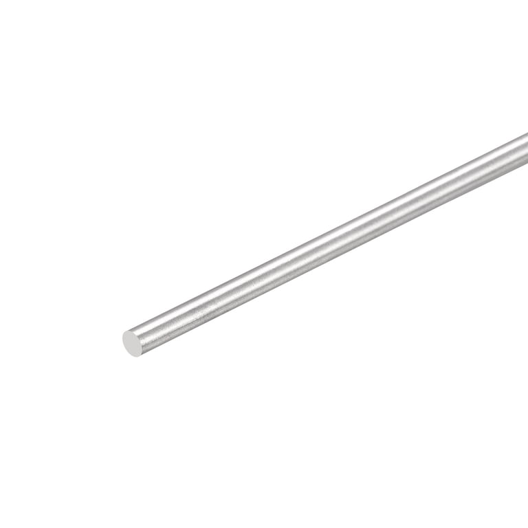 Uxcell 304 Stainless Steel Round Rods - 6mm X 250mm, 10 Pack