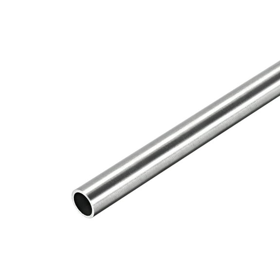 Uxcell 304 Stainless Steel Round Tubing Seamless Straight Tube 8mm x 0.8mm x 250mm