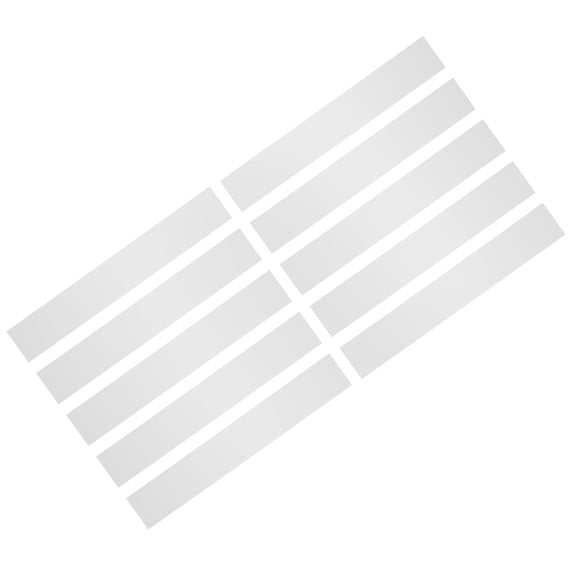 Uxcell 304 Stainless Steel Shims 16"x2"x0.024" Metal Strips Sheet 10Pcs