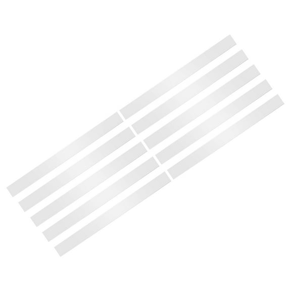 Uxcell 304 Stainless Steel Shims 12"x1"x0.024" Metal Strips Sheet 10Pcs