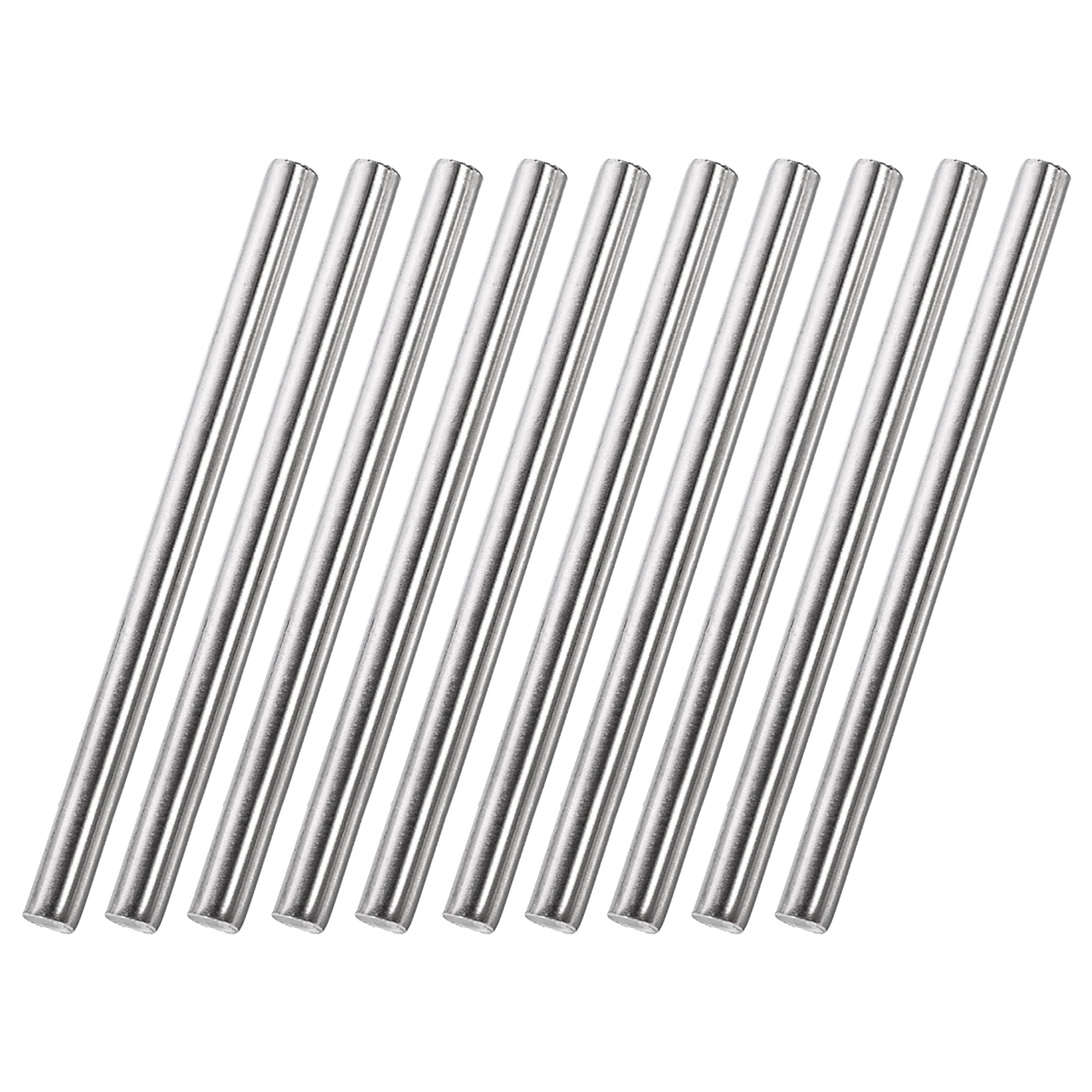 Uxcell 304 Stainless Steel Round Rods 5mm X 400mm For DIY Craft, 2 Pack - Walmart Supplies