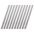 thumbnail image 1 of Uxcell 5.91 x 0.31" 304 Stainless Steel Solid Round Rod for DIY Craft 10Pcs, 1 of 3