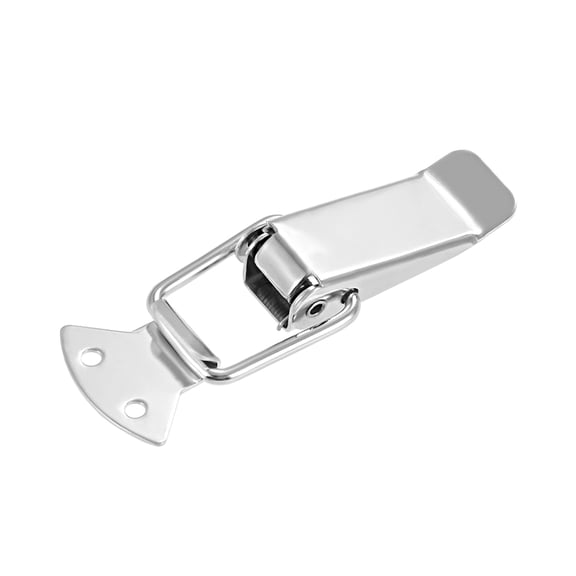 Uxcell 304 Stainless Steel Spring Loaded Toggle Latch, 110mm Overall Long
