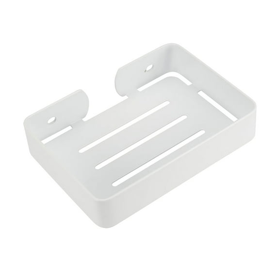 Uxcell 304 Stainless Steel Wall Mounted Soap Dish Holder White