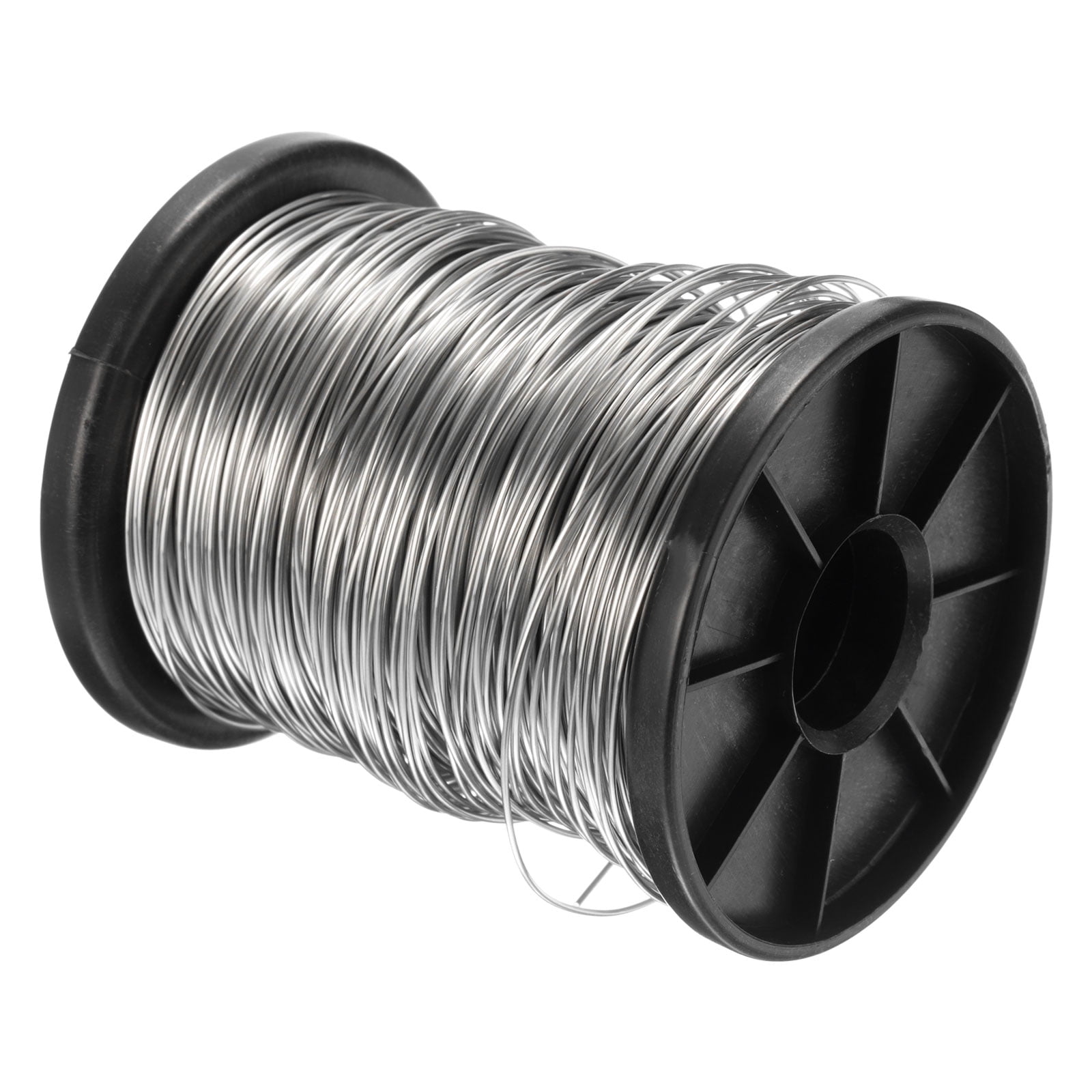 Uxcell 304 Stainless Steel Wire, 328 Ft 0.8mm 20 Gauge Jewelry Wire Soft Craft Wire Beading Wire, Silver