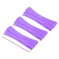 thumbnail image 1 of Uxcell 30CM/12Inch Pipe Cleaners, 300 Pack Flexible Chenille Stems for DIY Art Creative Crafts, Light Purple, 1 of 6